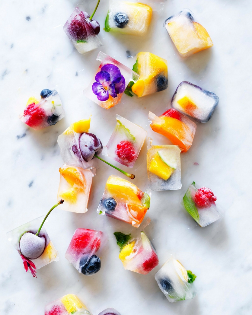 Fruit Ice Cubes